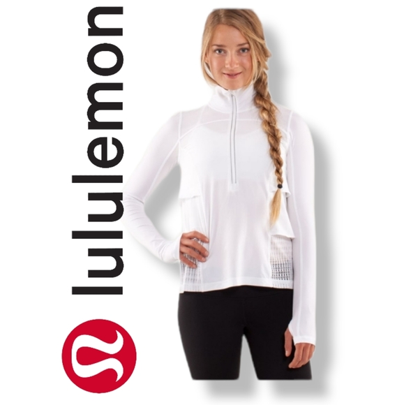 lululemon athletica Tops - FINAL PRICE! ♥ Lululemon Sun Runner Hybrid Pullover